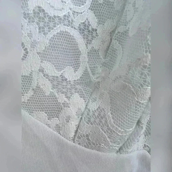 Vintage Vanity Fair Made in USA Baby Blue Nightie Slip Dress - Picture 3 of 5